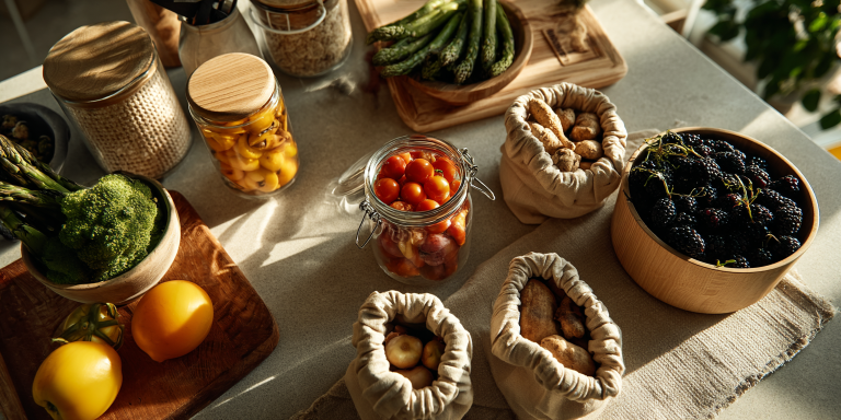 Astuces de conservation des fruits et légumes sur un plan de travail