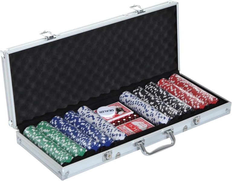 Malette de poker Homcom - 500 jetons