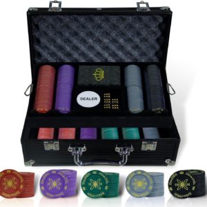 malette de poker cclife 500 jetons