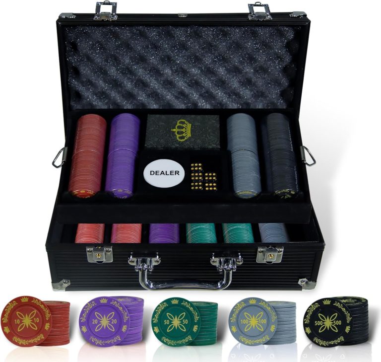 malette de poker cclife 500 jetons