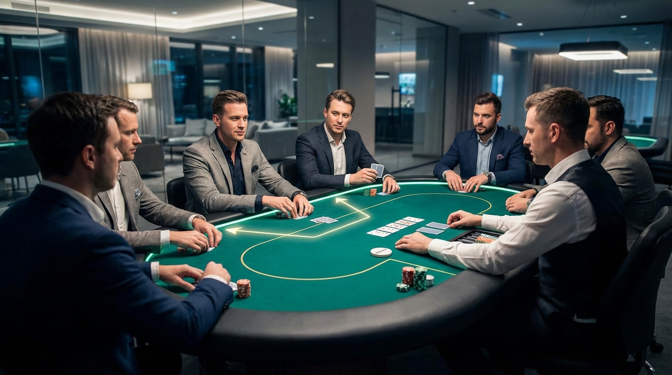 stratégie poker débutant - 1. Maîtriser l'Importance de la Position à la Table